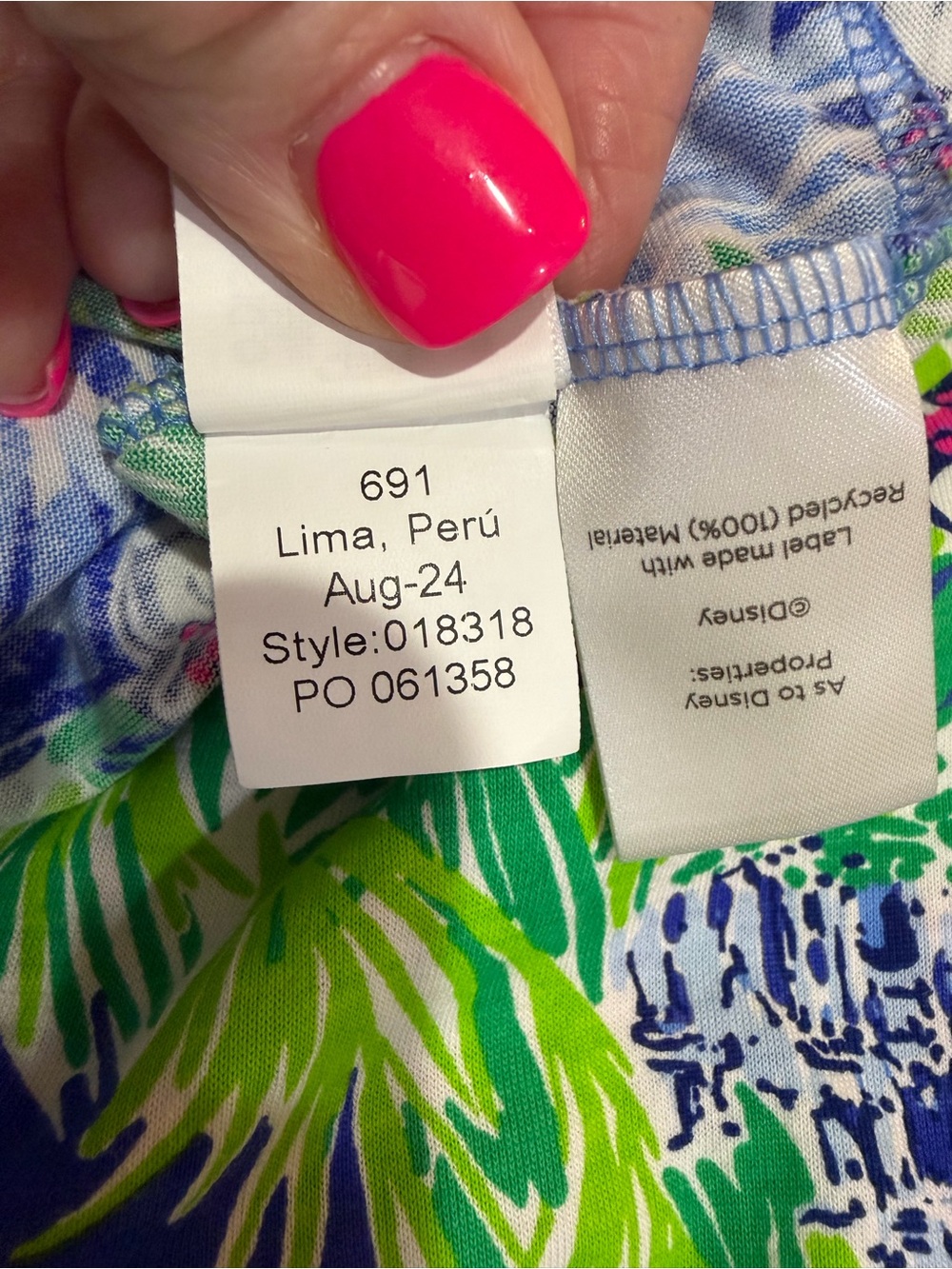 Lilly Pulitzer Disney Dreamin Parks Collection Etta Dress Size XL Minnie Daisy - Picture 8 of 13